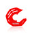 ACERBIS Disc Cover X Future Red for 280 mm Brake Discs