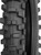 IRC Tire Vx30 Rear 120/80-19 Bias Tt for Off-Road and Enduro Vehicles