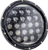 Letrica Lighting Co 7-Inch LED Multi Mini Black with Mount Adapter - LLC-LHC-7A