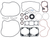 SP1 Full Gasket Set Pol SM-09506F-2 for Engine Sealing and Maintenance