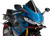 PUIG Z Racing Windscreen for Motorcycles - Black, Part Number 22644N
