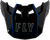 Fly Racing Formula Carbon Tracer Visor Blue/Black XL/2X - Durable Motorcycle Visor