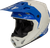 Fly Racing Formula CP Slant Helmet Grey/Blue - Part Number 73-00322X