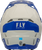 Fly Racing Formula CP Slant Helmet Grey/Blue - Part Number 73-00322X