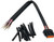 NAMZ Custom Cycle Speedo/Tach Extension Harness 15" for Harley Davidson FX 99-06