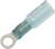 NAMZ Custom Cycle Ring Terminal Heat Sealable #10, 16, 14, 25 Pack - OEM Replacement Wiring Connectors