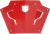 PRO ARMOR P199P363RD Front Sport Bumper Skid Plate in Red for SxS