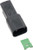 NAMZ Custom Cycle Deutsch DT Series Connector Part DR-2B, 2-Position Male and Female Terminals in Black