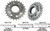 HardDrive 191328 Chain Conversion Spur Gear, 24 Teeth, 0.9 Inch Offset for 530 Chains
