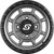 Sedona Rift Wheel 15x7 4/156 5+2 Offset in Carbon Grey