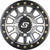 Sedona Sano Beadlock Wheel 15x6 - 4/156 Bolt Pattern, Black / As Cast Finish
