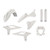 POLISPORT Full Enduro Kit OEM Color for Beta - Durable Gloss Polypropylene (DGP) Plastic