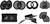 BOSS AUDIO BHD3F Front Audio Kit for Harley Davidson Road Glide & Street Glide (1998-Present)