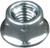 BOLT Hex Flange Nuts 8x12mm – Pack of 10