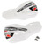 ZETA X3 Handguard Shield White with Adjustable Master Cylinder Guard - Part ZE72-0410