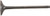 Hot Cams Exhaust Valve Titanium - Part Number 8400011-1
