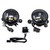 PATHFINDER FG610BA LED Fog Light Kit with Black Smoke Lens for Enhanced Visibility