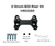 HELIBARS Handlebar Risers for Suzuki - Model HR03190 Black