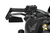 PUIG Diablo Mirror Right Side Black – Dual Function Handlebar Mirror and Hand Guard
