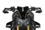 PUIG Diablo Mirror Left Side Black - Dual Function Handlebar Mirror and Hand Guard