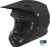 Fly Racing Formula CP Solid Helmet Matte Black Medium - Lightweight Impact Protection with Advanced Ventilation