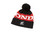 D-COR Honda Beanie Stripe Black and Red - Part 70-129-1