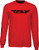 Fly Racing Corporate Long Sleeve Tee for Men - Red, Size Medium (Part #352-4148M)