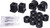 Energy Susp. 70.7002G Sway Bar Bush Kit for Front and Rear, Black Polyurethane