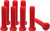 Energy Suspension Control Arm Bushings Front Red Pol - Part No. 70.7006R