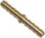 HELIX Brass Hose Splicer 1/4 Inch - Durable U.S.A Made Fittings