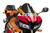PUIG Windscreen Racing Black for Motorcycles - Part Number 6478N