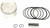 BBR 195cc Piston Kit with Aluminum Cylinder - Part 411-HCF-1911