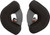 GMAX Cheek Pads 30mm (Yellow Stock Size) G002022 for Motorcycle Helmets