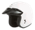 GMAX Of 2 Open Face Helmet White Small – DOT Approved Motorcycle Helmet with Removable COOLMAX® Liner