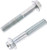 BOLT 10mm Hex Head Flange Bolt - 8x1.25x45mm, Pack of 10