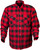 Scorpion EXO Covert Moto Flannel Shirt with Kevlar® Lining - Red/Black Large