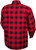 Scorpion EXO Covert Moto Flannel Shirt with Kevlar® Lining - Red/Black Large