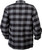Scorpion EXO Covert Moto Flannel Black/Grey 3X - Protective Riding Shirt with Kevlar Lining