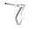 BAGGERNATION 10-inch Monkey Bagger Bars Chrome for Harley FLH/FLT - Part MBB125-10 C