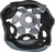 Fly Racing Formula Helmet Liner Black and Cool Grey Large