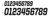 D-COR #3 Black 6 Race Series Number Pack - High Durability Vinyl with 3M Adhesive