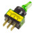 GROTE 82-1911 Green 20 Amp Toggle Switch for Automotive & Powersport Accessories