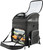 Nelson-Rigg Route 1 Destination Bag Black/Grey with UltraMax Fabric and Expandable Storage
