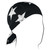 ZAN Sportflex Series Flydanna Black & White Flag - Part Number ZL091