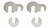 Lingenfelter C7 Corvette 0.250" Stainless Steel Front Subframe Spacer Kit