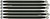MODQUAD Radius Rods Extreme for Can Am X3 DS - Solid Black (Part #CA-RR-X3DS-HEX-BLK)