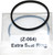 PCRACING Z-064 Flo Oil Filter Seal Ring for Automotive Maintenance