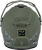 Fly Racing Trekker Granite Matte Sage/Grey XS Helmet - DOT & ECE Approved Motorcycle Helmet