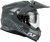 Fly Racing Trekker Granite Helmet Grey with Sun Shade and Advanced Ventilation