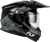 Fly Racing Trekker Granite Helmet Black/Grey - Part Number 73-70412X